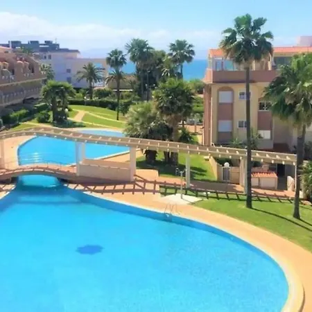 Planta Baja Con Piscina A Tres Min De La Playa דירה דניה