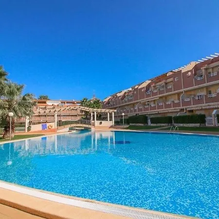 Planta Baja Con Piscina A Tres Min De La Playa דירה דניה